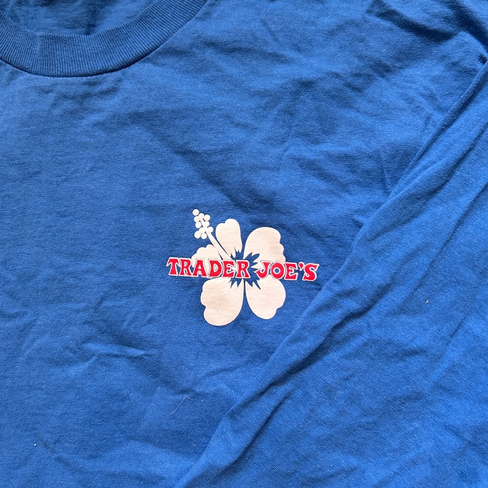 Trader Joe's Blue T-Shirt
